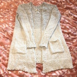 Light knit ombré cardigan